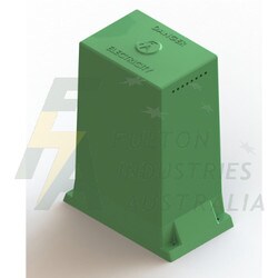 FPBNF1VG fibreglass green pillar turret